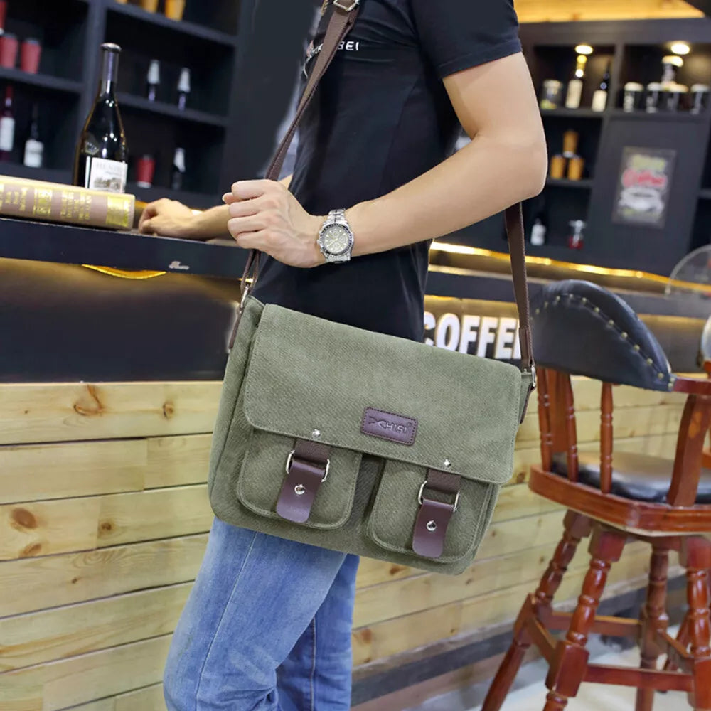Daniel | Professional Vintage  Messenger Travel Bag