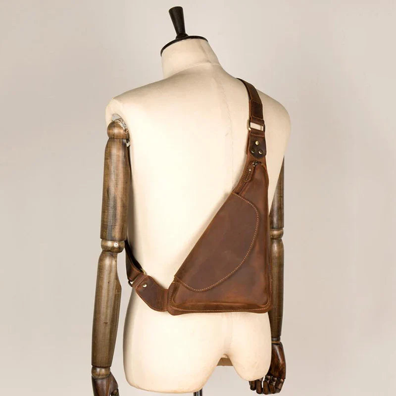 Jarred | Vintage Crossbody Sling Bag with Secure Compartments