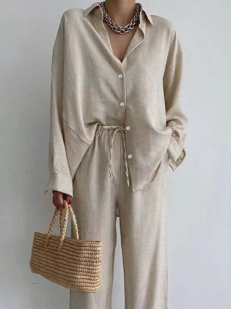 Lisa| Stylish Blouse and Pants Set