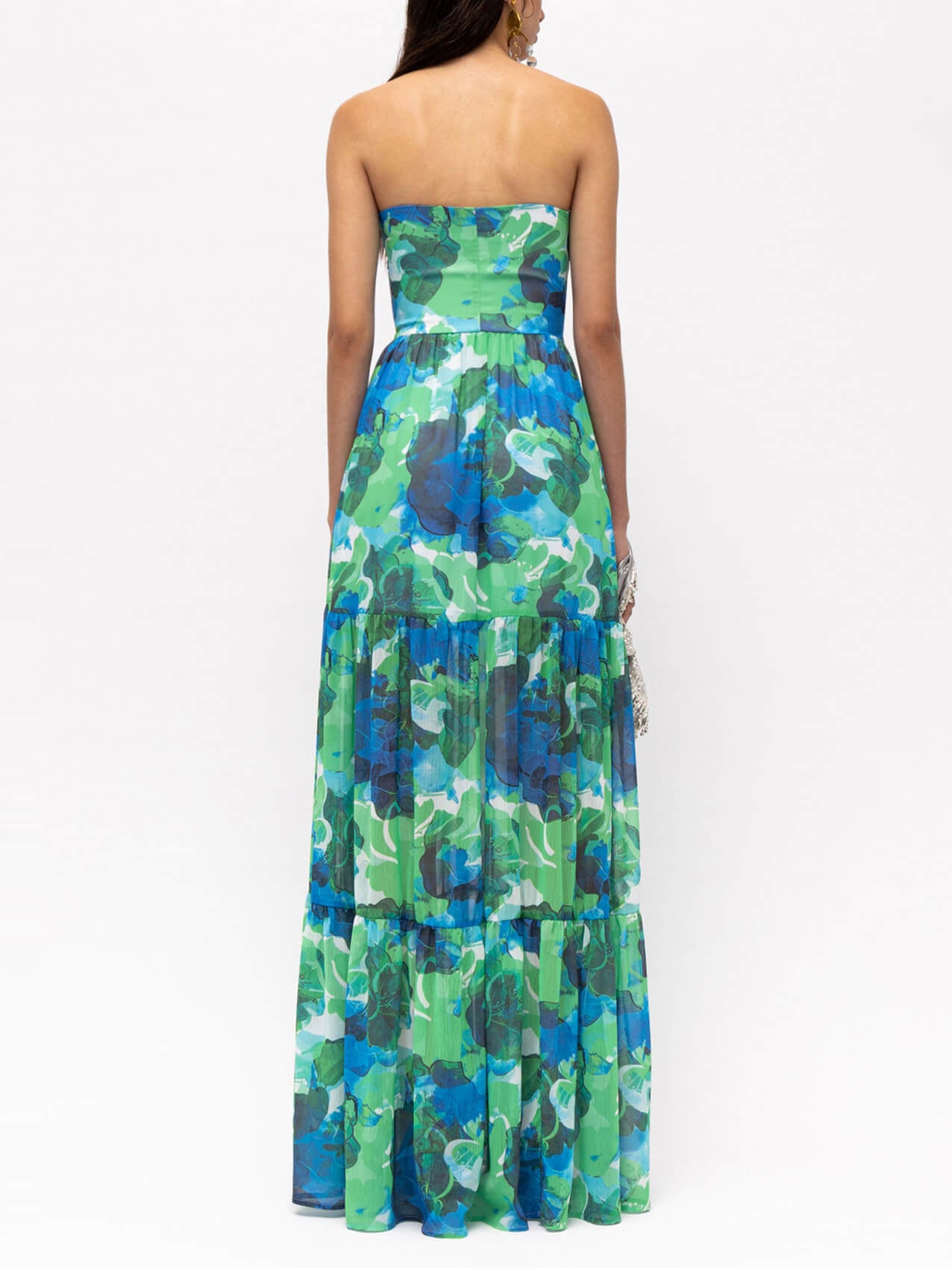 Stephanie | Chic Floral Off-Shoulder Maxi Dress