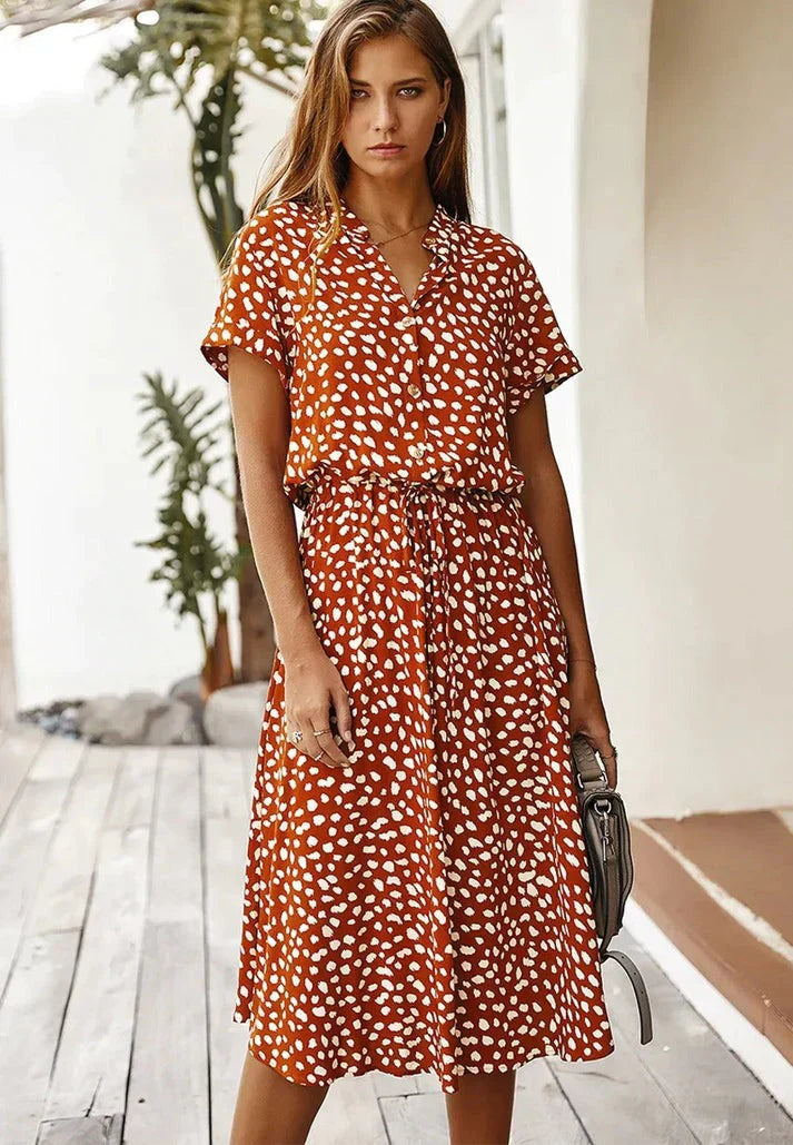 Eden | Bohemian Style Summer Dress Midi