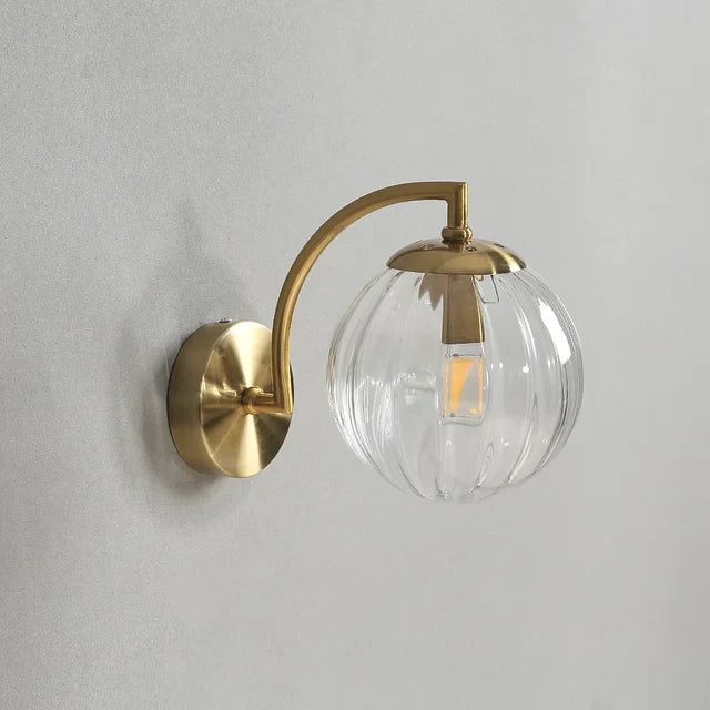 LumiGlow | Elegant Glass Wall Light