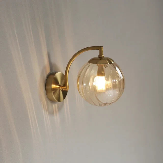LumiGlow | Elegant Glass Wall Light