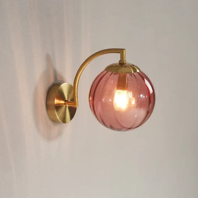 LumiGlow | Elegant Glass Wall Light