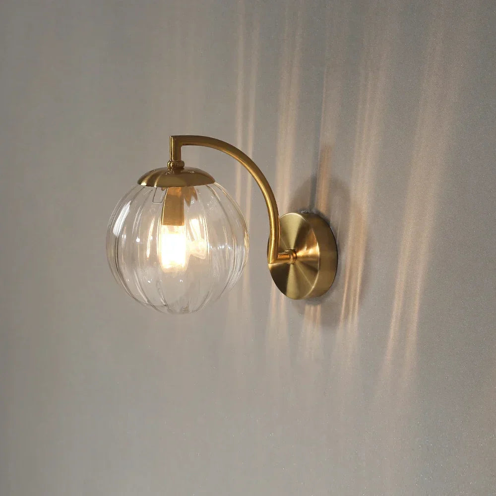 LumiGlow | Elegant Glass Wall Light