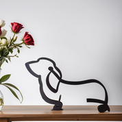Abstract dog sculptures - CanineArt