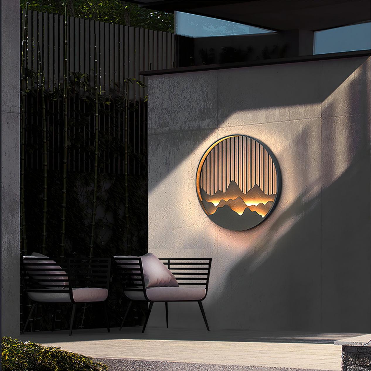 GlowSummit – Stylish Outdoor Wall Lamp-5
