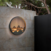 GlowSummit – Stylish Outdoor Wall Lamp-3