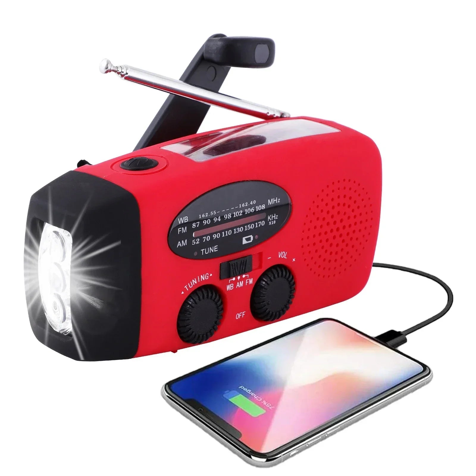 Multifunctional emergency radio - Be prepared