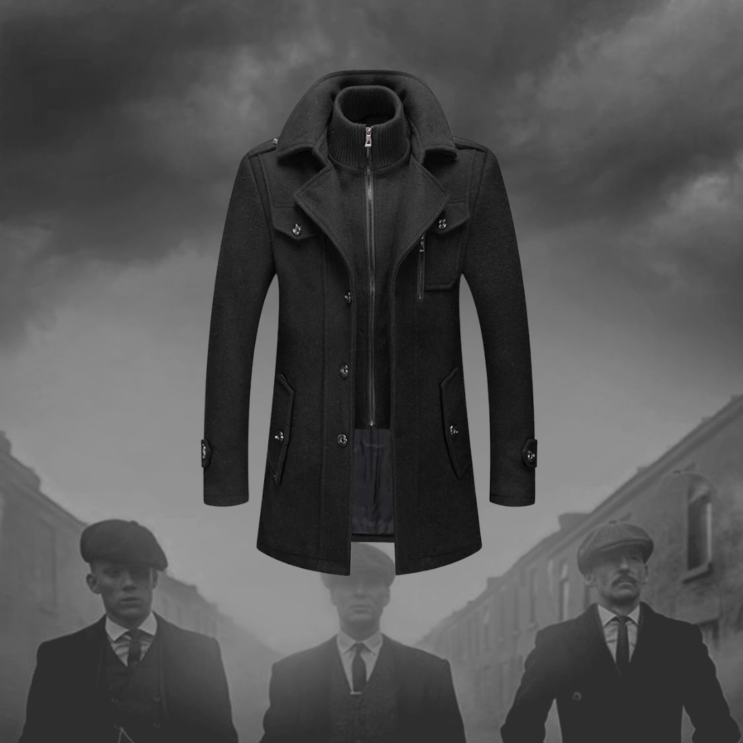 Geoffrey | Elite Men's Sleek Trench Coat