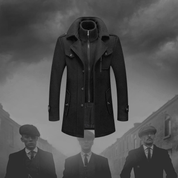 Geoffrey | Elite Men's Sleek Trench Coat