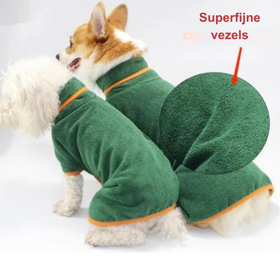 Comfortable dog bathrobe - Finn
