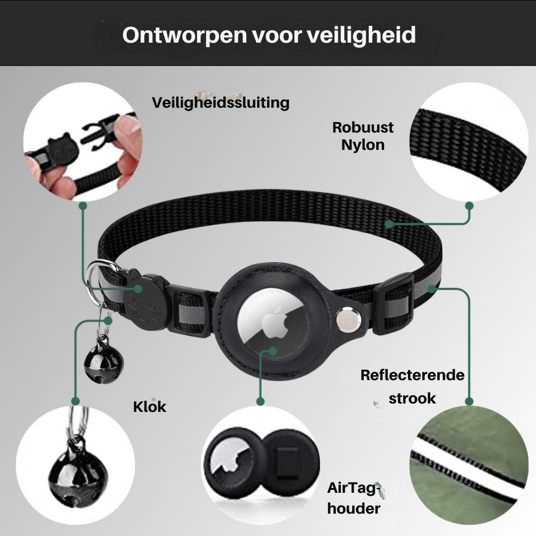 Cats collar with safety closure - Milo