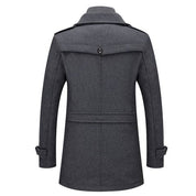 Geoffrey | Elite Men's Sleek Trench Coat