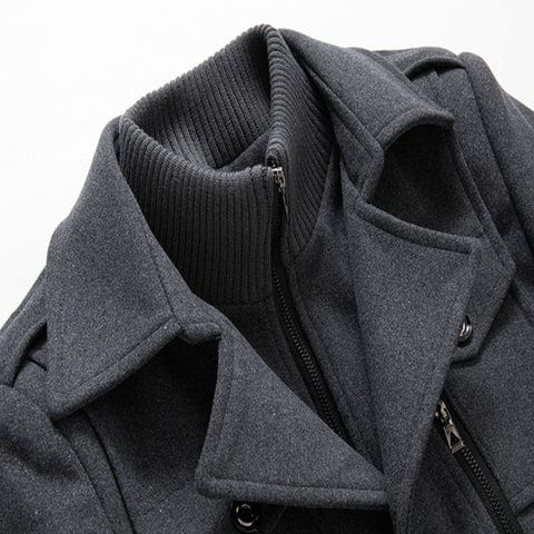 Geoffrey | Elite Men's Sleek Trench Coat