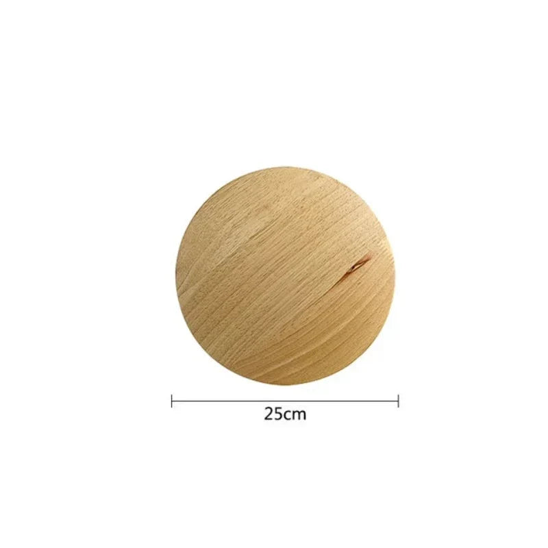 TimberGlow | Elegant Wooden Wall Lamp