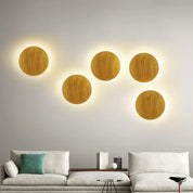 TimberGlow | Elegant Wooden Wall Lamp