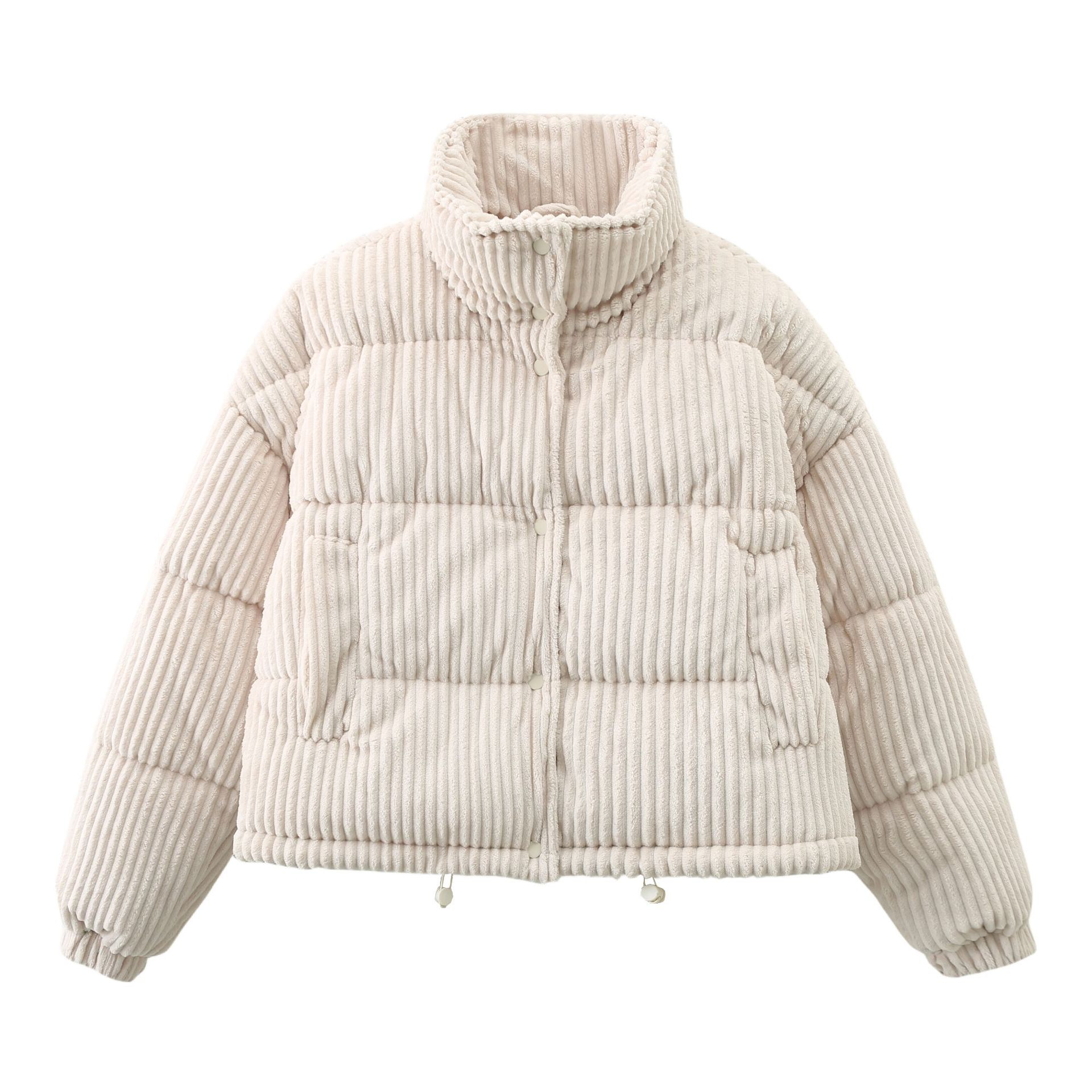 Brielle | Elegant Cord Quilted Jacket