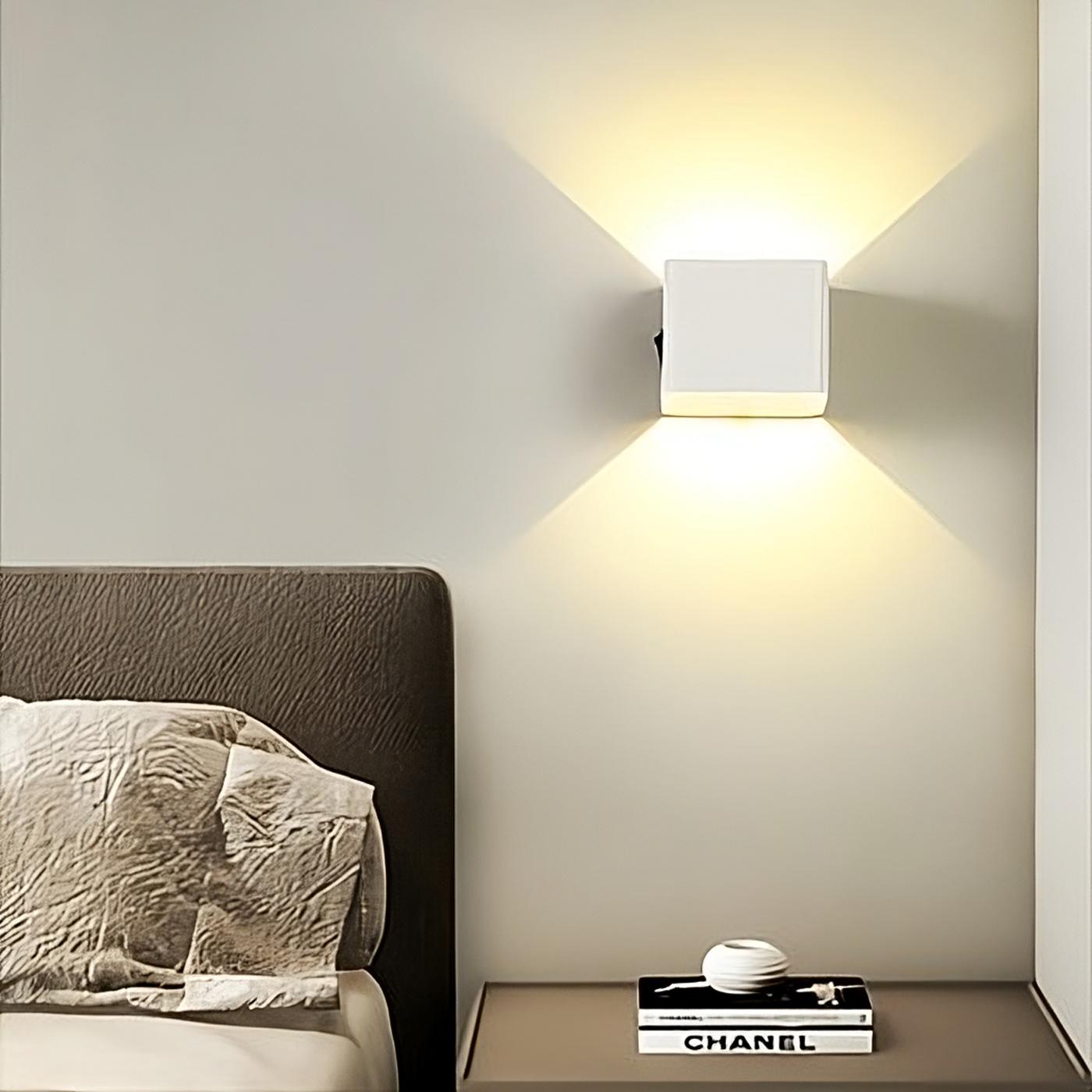 BostonBright | Contemporary Cube Wall Light