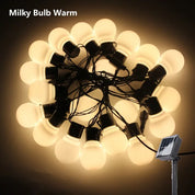 GlowBeam | Solar LED String Lights for Garden and Patio Lighting