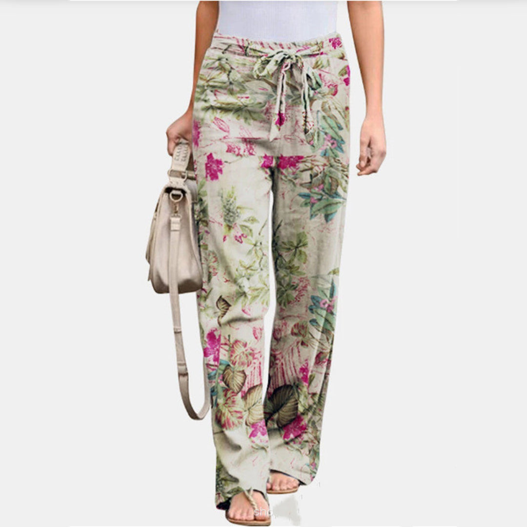 Reina | Stylish Leisure Pants Flowerprint