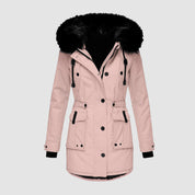 Aira | Warming Winter Coat with Hood and Pockets
