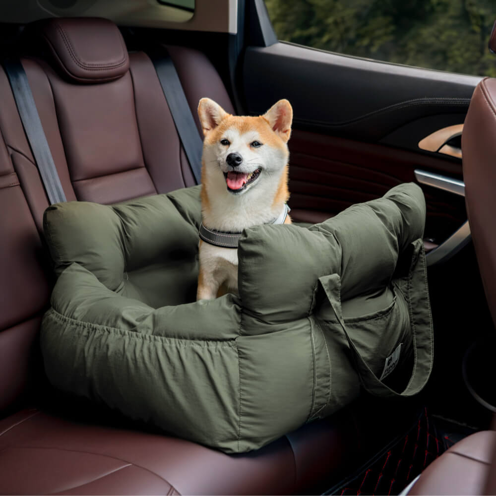 PortableLeisureOutingPetBolsterDogCarSeatBed_DarkGreen-TwoSeat_c5360486-b3a4-4449-a60b-25164f3788dc.jpg