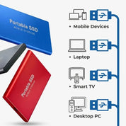 Portable 2 TB external SSD - Ultra Fast SSD external hard drive with USB 3.1 for safe data storage 5