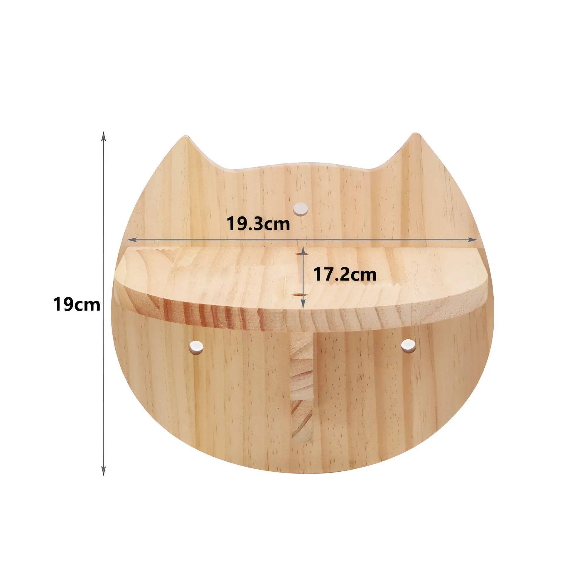 Wall climbing board for cats with scratching post - Climbpaws