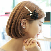 Lustre | Shiny Silver Earrings