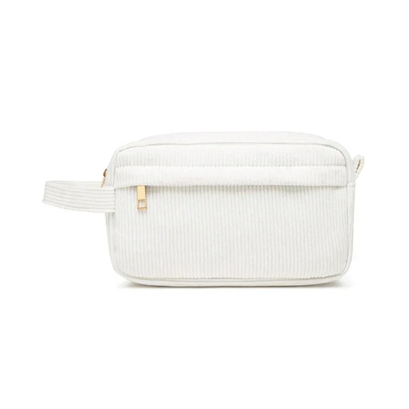 Kamiyah | Soft Cord Cotton Cosmetic Bag for Travel
