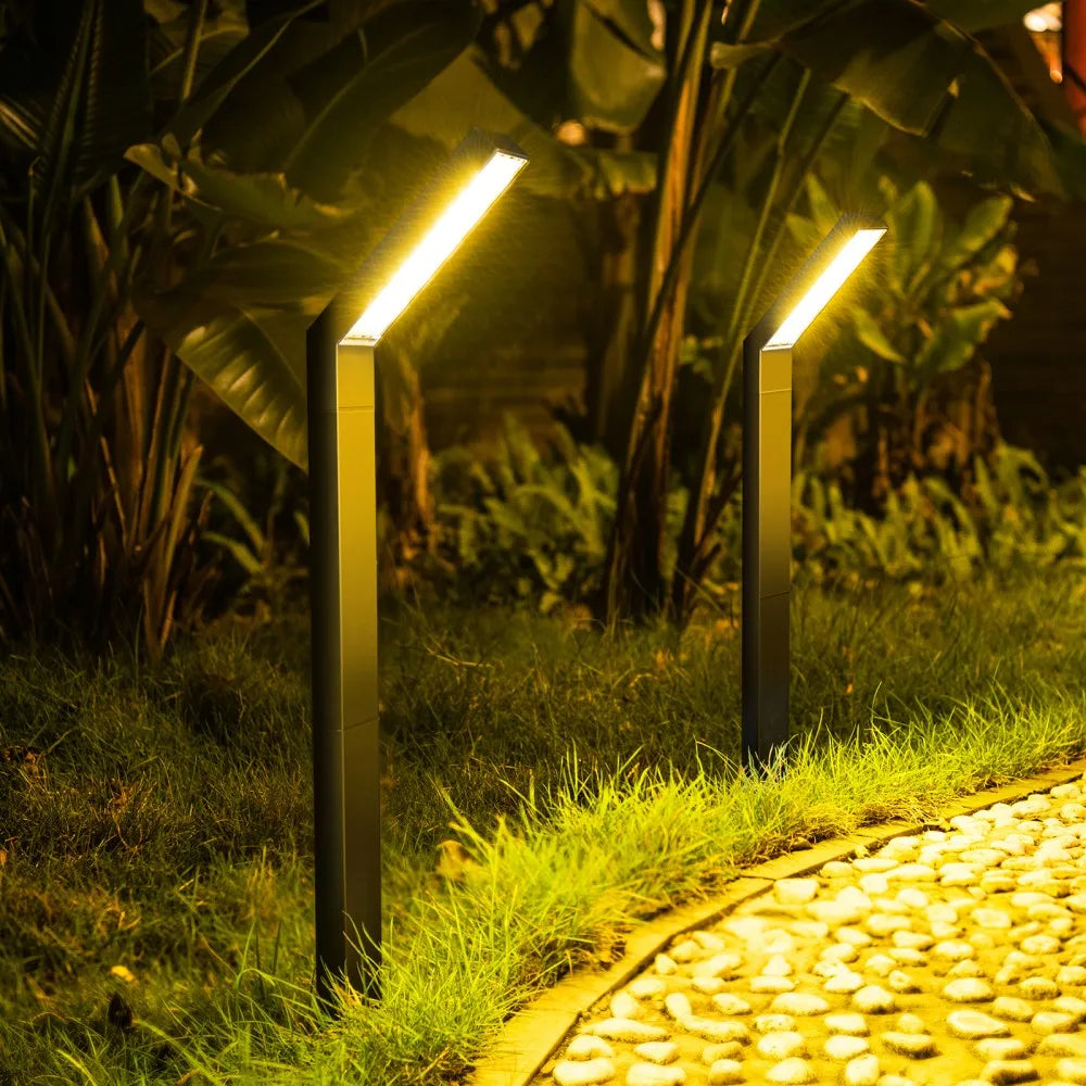 Solar Pathway Lights - 3-in-1 Adjustable Solar Garden Lights, IP65 Waterproof Outdoor Landscape Lighting-2