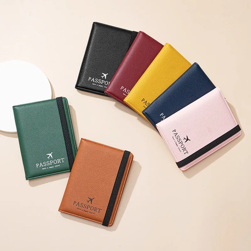 Bellamy | Stylish PU Leather RFID Travel Wallet for Passports
