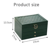 LuxeVault | Triple Layer Jewelry Organizer