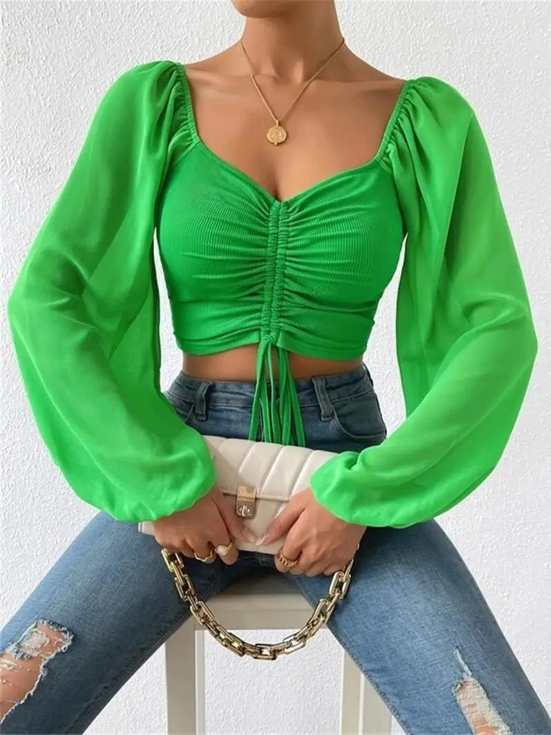 Peyton | Elegant Long Sleeves Spring Top