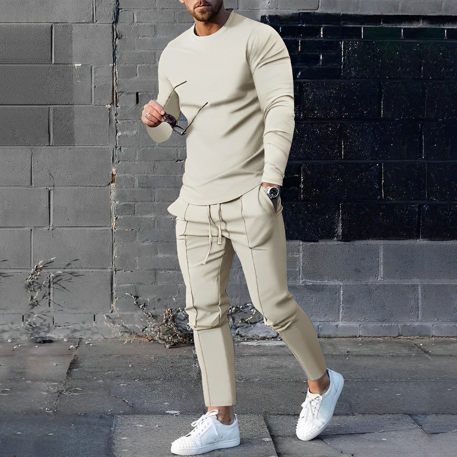 Wesley | Stylish Sweater and Jogger Set