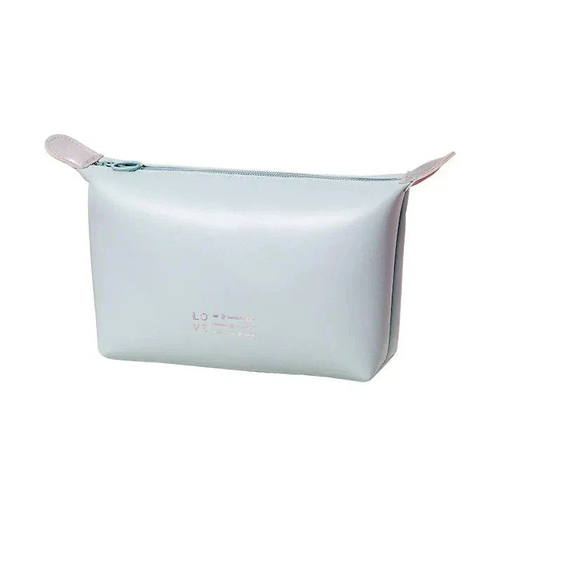 Emmeline | Solid Color Large Capacity Cosmetic Pouch