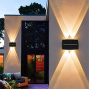LuminousGlow | Energy-Efficient Solar LED Outdoor Wall Light