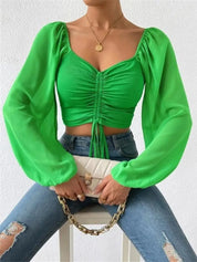 Peyton | Elegant Long Sleeves Spring Top