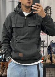 Sam | Warm Winter Fleece Hoodie with Pockets