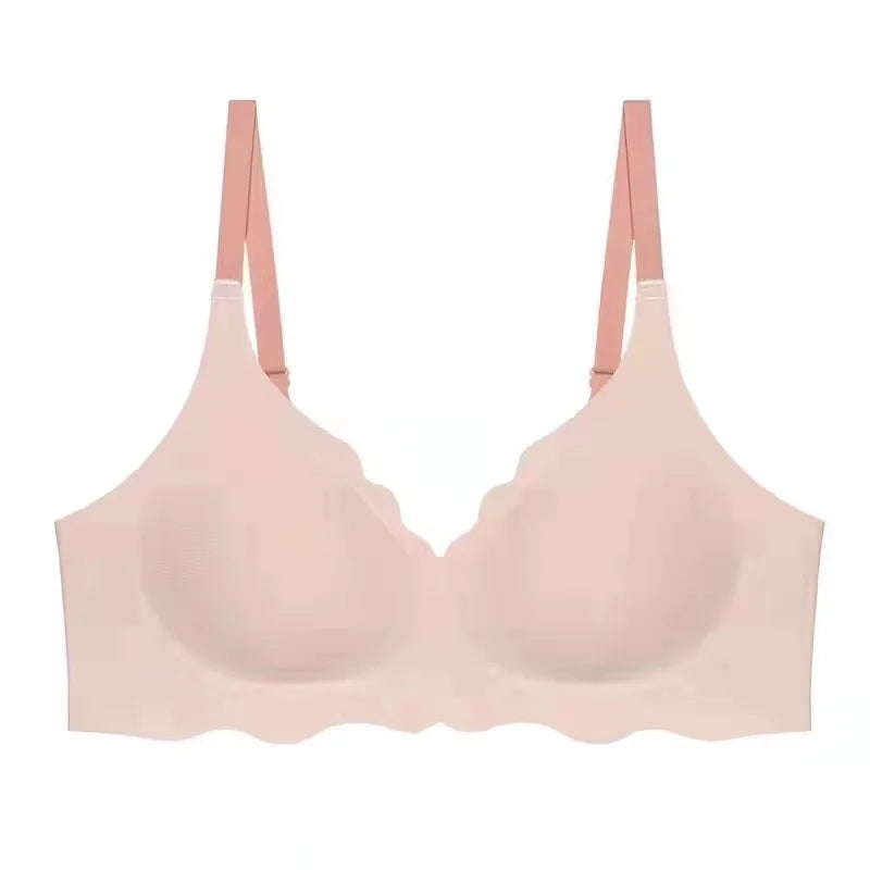 Seamless ladies bra without a bracket | Comfortable-4