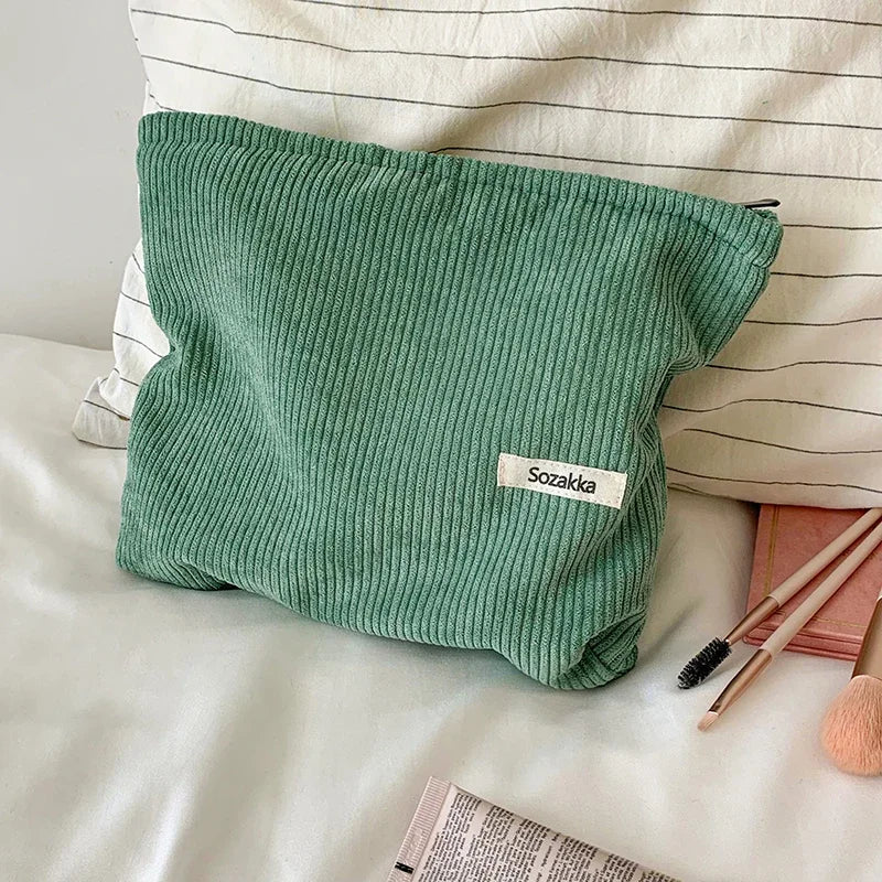 Sienna | Stylish Preppy Cordura Design Cosmetic Bag