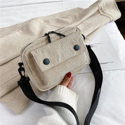Kayla | Compact Corduroy Crossbody Bag
