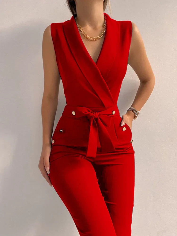 Jody | Chic Jumpsuit V-neck