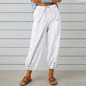 Ayla | Breathable Linen Trousers