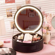 Nyra | Ultimate Portable Illuminated Mirror Cosmetic Bag