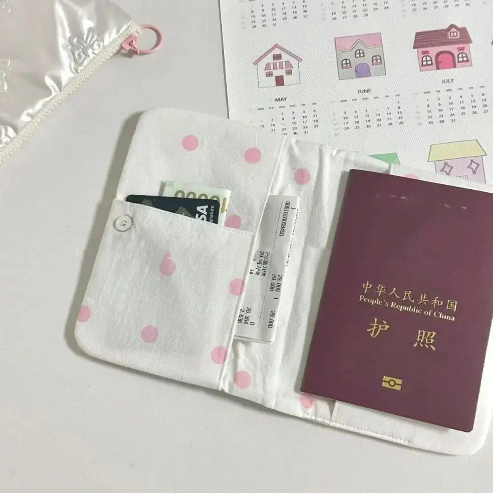 Jayleen | Ribbon Pass Holder Travel Wallet