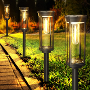 Eco-Friendly Outdoor Solar Lanterns - Stylish LED Hanging Solar Lights for Garden-2