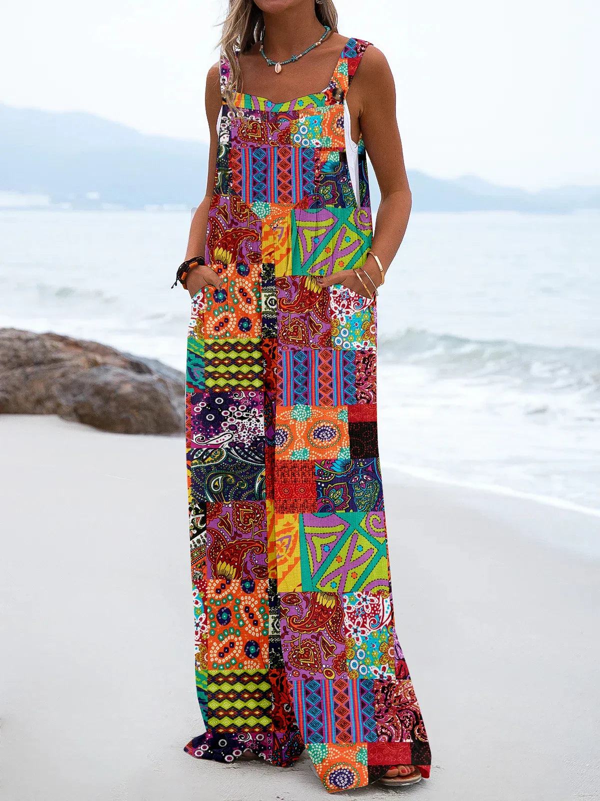 Boho - Chic Jumpsuit Bohemian Style