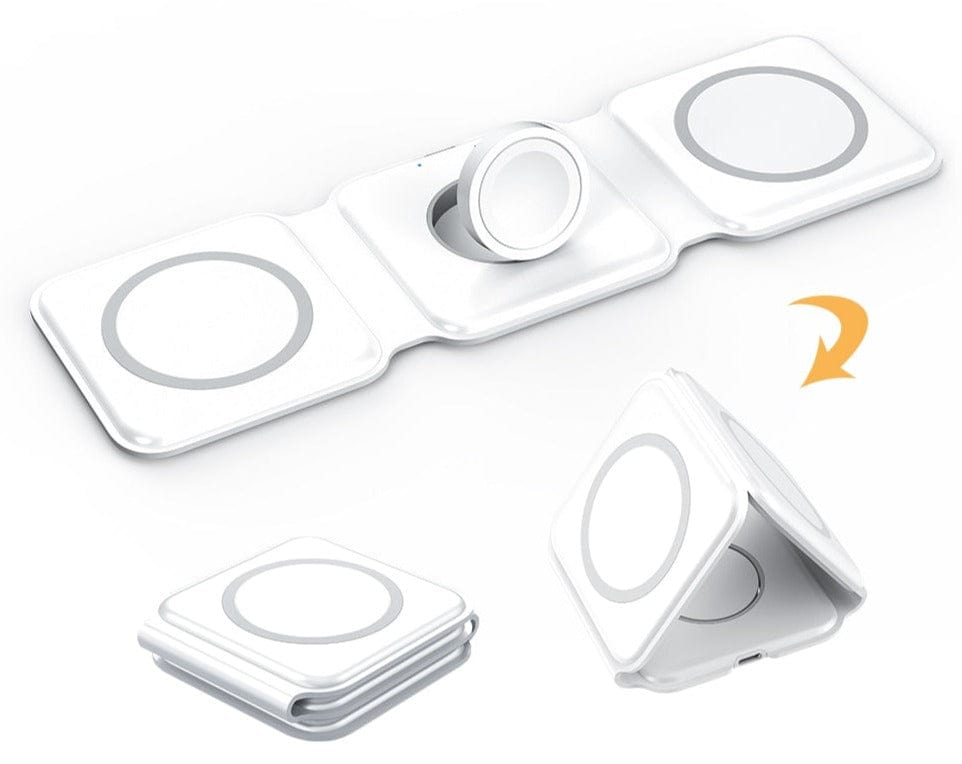3-in-1 wireless charger-One charger for your smartphone, smart watch and earbuds